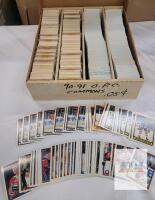 1990 - 1992 O Pee Chee NHL Hockey Trading Card Singles in Quad Long Box . 2 rows for each year