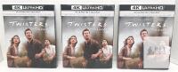 3 NEW Twisters (2024) 4K Ultra HD Blu-ray Collector's Edition, HDR, UPC 191329263891, Universal