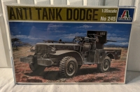 New Vintage Italeri Anti Tank Dodge Model Kit.