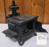 Antique Queen Cast Iron Toy Stove with Pots, Skillet & Utensils, Kenton, c.1920s, 6" Tall - 4