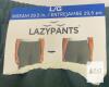 NEW Lazypants Classic Sweatpants, Large, Dark Green, Elastic Waist, 29.5&rdquo; Inseam, Cotton Blend - 3