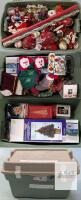 Large Christmas Decorations Bundle &ndash; Rubbermaid Roughneck Bin, 24&rdquo; Tree, Ornaments, Crafts, Zellers