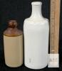 Ryott&rsquo;s Stone Beer Bottle & Hudson's Bay 12Yr Rye Whisky Jug, Stoneware, England & Canada, 750ml - 2