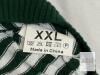 NEW Women's XXL Green Striped Pullover Sweatshirt, Long Sleeve, Cotton Blend, X003VCAHAD - 2