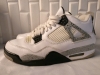 The Air Jordan 4 Retro White Cement Sneakers - Men's 10 - 4