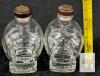 Crystal Head Vodka 750ml Collectible Skull Glass Bottles, Empty, Canada, Wood Caps - 3