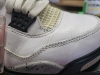 The Air Jordan 4 Retro White Cement Sneakers - Men's 10 - 6