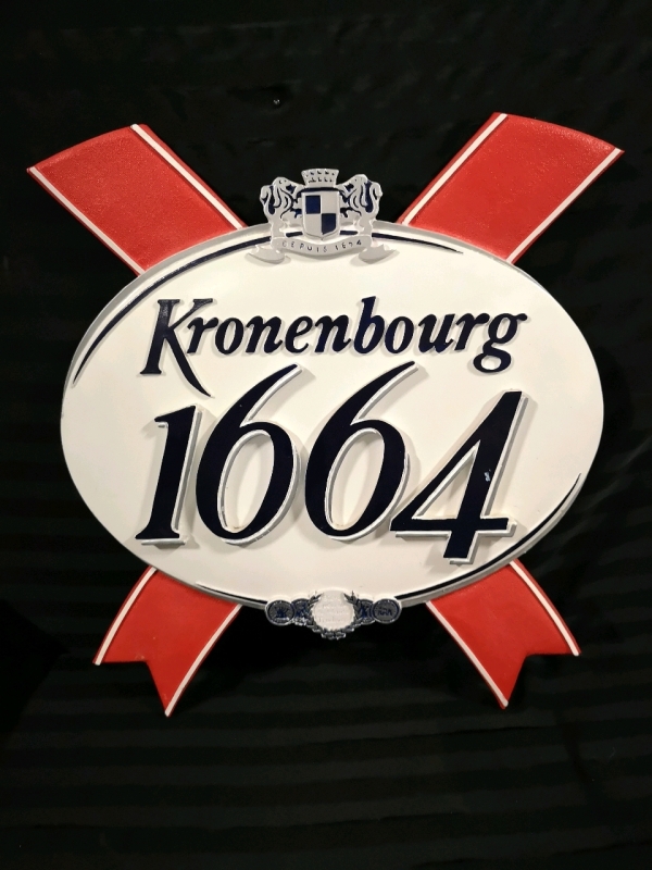 Large Kronenbourg 1664 Sign