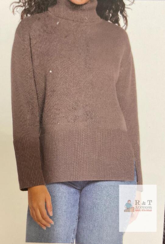 NEW GAP Women's Brown Turtleneck Sweater S/P &ndash; Long Sleeve, Ribbed Hem, New with Tags
