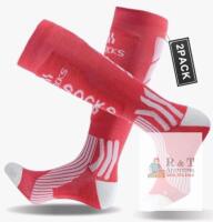 2 New sz Small (3.5-6) SANYIYIBA Merino Wool Ski Socks For Winter Sport Skiing, Skating, Hiking