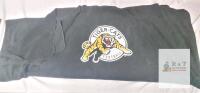 Hamilton Tiger-Cats CFL Logo Fleece Blanket, 55" x 26", Black, Official Football Team Throw