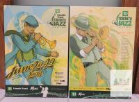 Toronto Jazz Festival 2008 & 2010 Plak-Mounted Posters, 24"x18", TD Canada Trust Event Art Prints