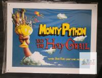 Monty Python and the Holy Grail Metal Sign 16"x12.5" Desperate Enterprises Tin Wall Art UPC 608652033111