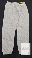 NEW GAP S/P Heather Gray Sweatpants, Elastic Cuff, Front Pockets, 27" Inseam, New w/ Tag
