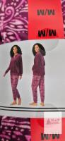 NEW Nautica 2-Piece Women's Sleepwear Pajama Set, Medium, Purple Paisley, Fleece Top & Pants