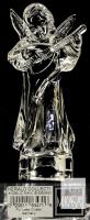 Mikasa Herald Collection Angelic Mantle SN093/930 Full Lead Crystal Figurine, Germany, 7.5"