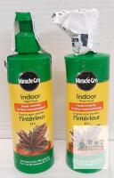 2 NEW Miracle-Gro Indoor Plant Food 1-1-1 Liquid Fertilizer, 8 fl oz Pump, For Houseplants,