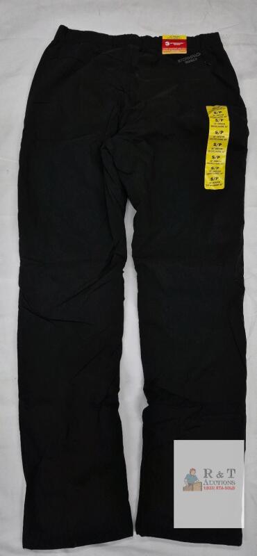 NEW Sunice Stormpack Women's Windproof Lined Pants, Black, Size Small, 30" Inseam, New w/ Tags