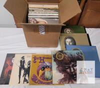 Box of Vinyl Records: Bowie, Fleetwood Mac, Hendrix, Time Life Great Men of Music Sets