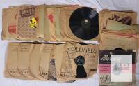Vintage 78 RPM Lot: Mercury, Victor, Columbia, Decca, Capitol, 10" Shellac Records 1930s&ndash;50s