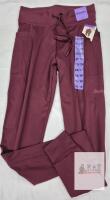 NEW Bench. Women's Jogger Pants XS Burgundy 28.5" Inseam Drawstring Waist Pockets New w/ Tags