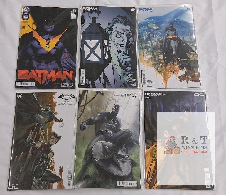 Batman #105, #106 (James Tynion IV Era), 6-Issue DC Set, Bagged/Boarded, Variant Covers