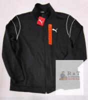 NEW Puma Cooldown FZ Jacket Black XXL, Full Zip, Polyester, Model 688323 01, New with Tags