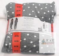 NEW Nautica 2-Piece Women&rsquo;s Sleepwear Set, Medium, Gray Polka Dot Pajamas, Polyester/Elastane