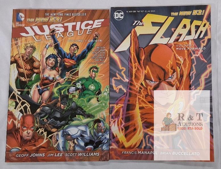 Justice League Vol. 1 & The Flash Vol. 1, DC Comics The New 52!, Trade Paperbacks, 2012
