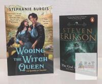 Wooing the Witch Queen Stephanie Burgis & The God is Not Willing Steven Erikson Fantasy Paperbacks