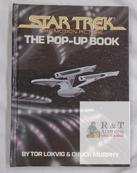 Star Trek: The Motion Picture Pop-Up Book, 1979, Tor Lokvig & Chuck Murphy, Hardcover