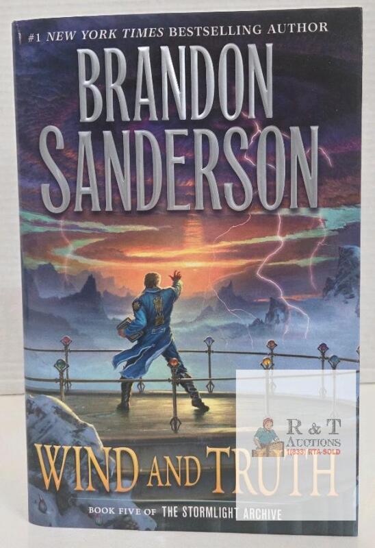 Brandon Sanderson Wind and Truth Hardcover, Stormlight Archive Book 5, Tor, 1st Ed, ISBN 9781250319800