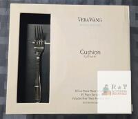 NEW Vera Wang Wedgwood Cushion 45-Piece Flatware Set, 18/10 Stainless Steel, Service for 8, D2546, Boxed