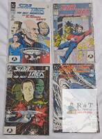 Star Trek: The Next Generation DC Comics Issues #4, #8, #9, #16, 1989-90, Bagged, VF Condition