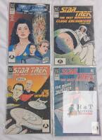 Star Trek: The Next Generation DC Comic Lot Issues #9, #12, #16, #17, 1990-1991, Bagged