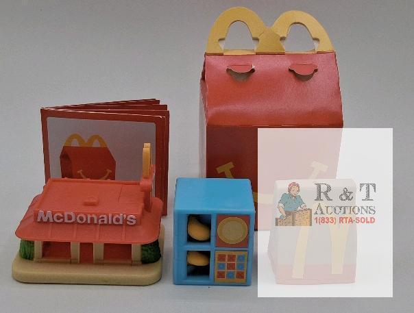 McDonald's Happy Meal Play Set &ndash; Classic Restaurant, Accessories, Original Box, 1980s&ndash;1990s