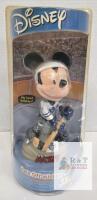 Disney Face Off Mickey NHL Bobblehead &ndash; Toronto Maple Leafs, 2002, Hand Painted, In Box