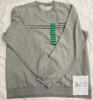 NEW Calvin Klein Grey XL Crewneck Sweatshirt, Men&rsquo;s, Cotton Blend, India, Embroidered Logo