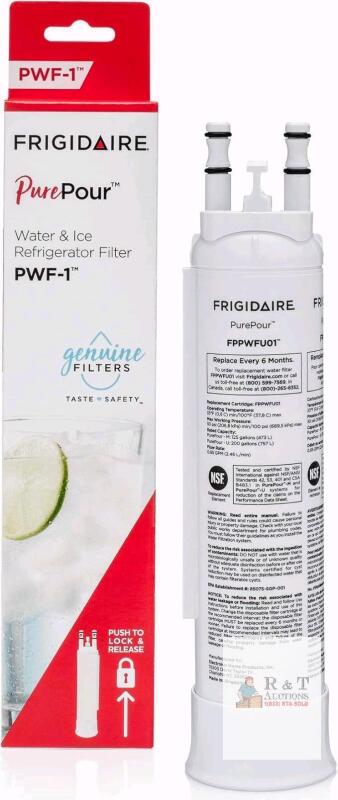 New FRIGIDAIRE FPPWFU01 PurePour PWF-1 Water Filter