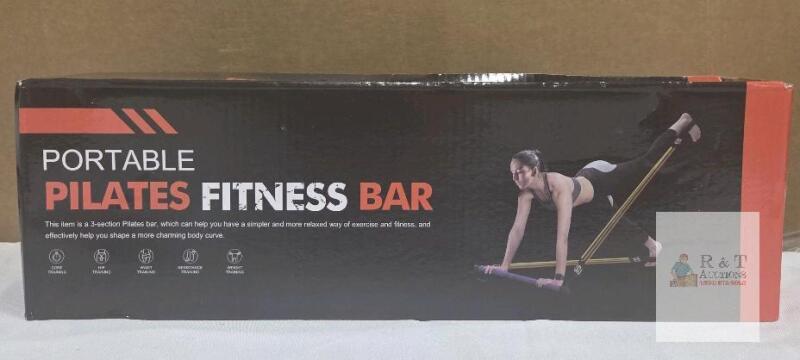 New Portable Pilates Fitness Bar