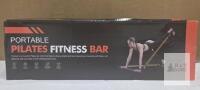New Portable Pilates Fitness Bar