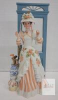 1993-1994 Avon Mrs. Albee Award Porcelain Figurine, President's Club, 9.75" Tall,