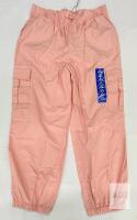 NEW GAP Kids Cargo Pants L/G 10/12 Pink Girls 100% Cotton Elastic Waist & Cuffs Made in China