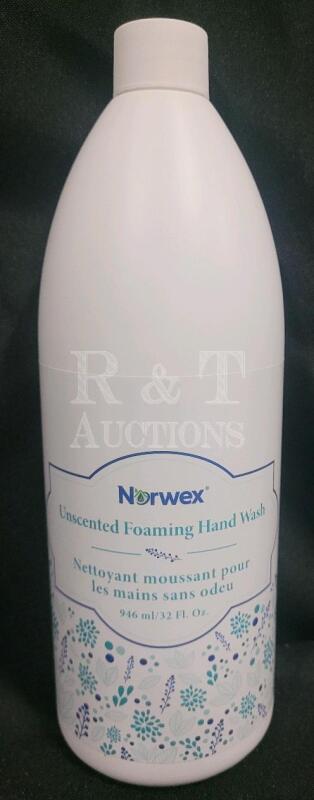 NorWex Unscented Foaming Hand Wash , 946ml (32oz.) Bottle - New