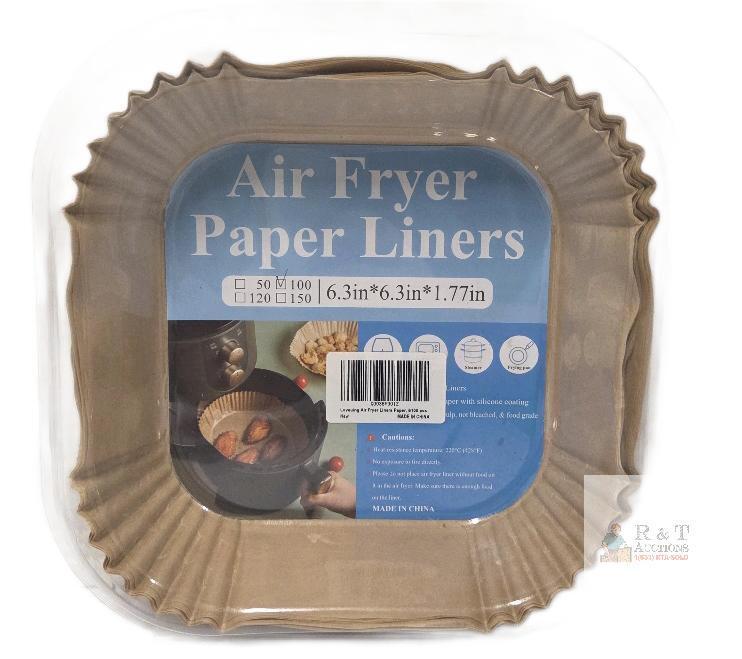 100ct New Air Fryer Paper Liners