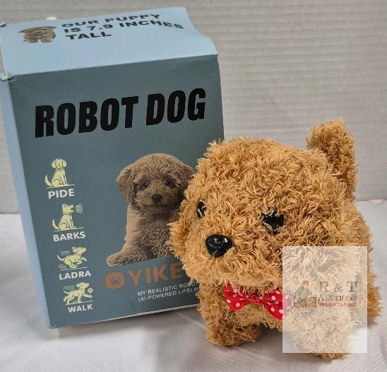 New Yikey Battery Operated 5.4" Robot Dog