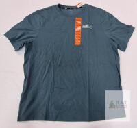 NEW Puma XXL Short Sleeve T-shirt Blue/Teal, Men&rsquo;s/Unisex, Cambodia Made, Small Logo, New with Tags