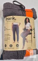NEW Frank And Oak XXL Ladies Ultra-Soft Cargo Lounge Pant 2-Pack, 89% Recycled Polyester, Multi