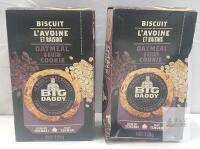 BB 2024JUL Big Daddy Oatmeal & Raisin Cookie Box, 8 x 100g, Bilingual Packaging, Nutritional Info