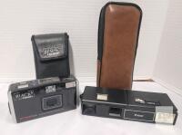 Vivitar 600 Camera w/Case & Black's Attache Q.D. Camera w/Case - Both Untested